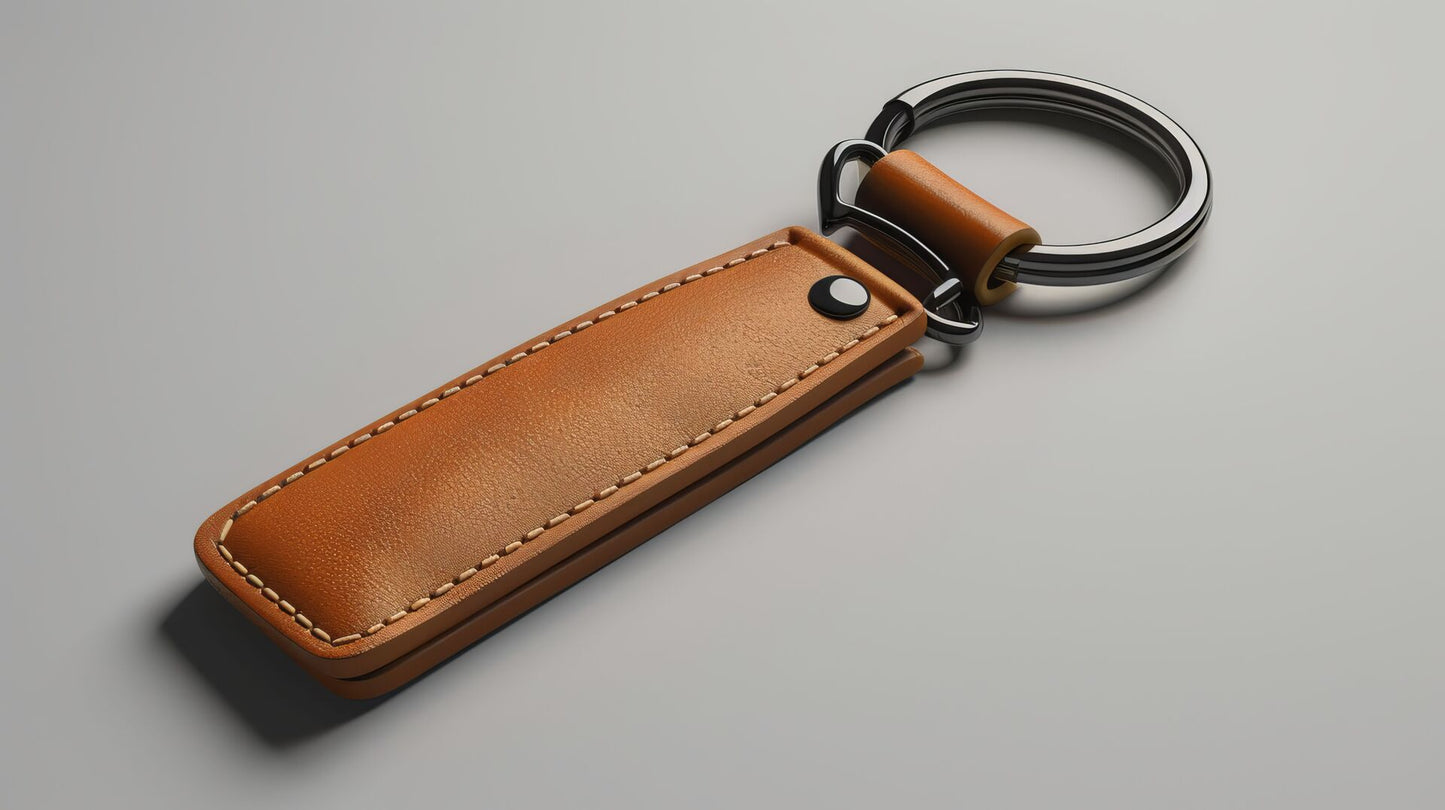 Car Brown Keychain